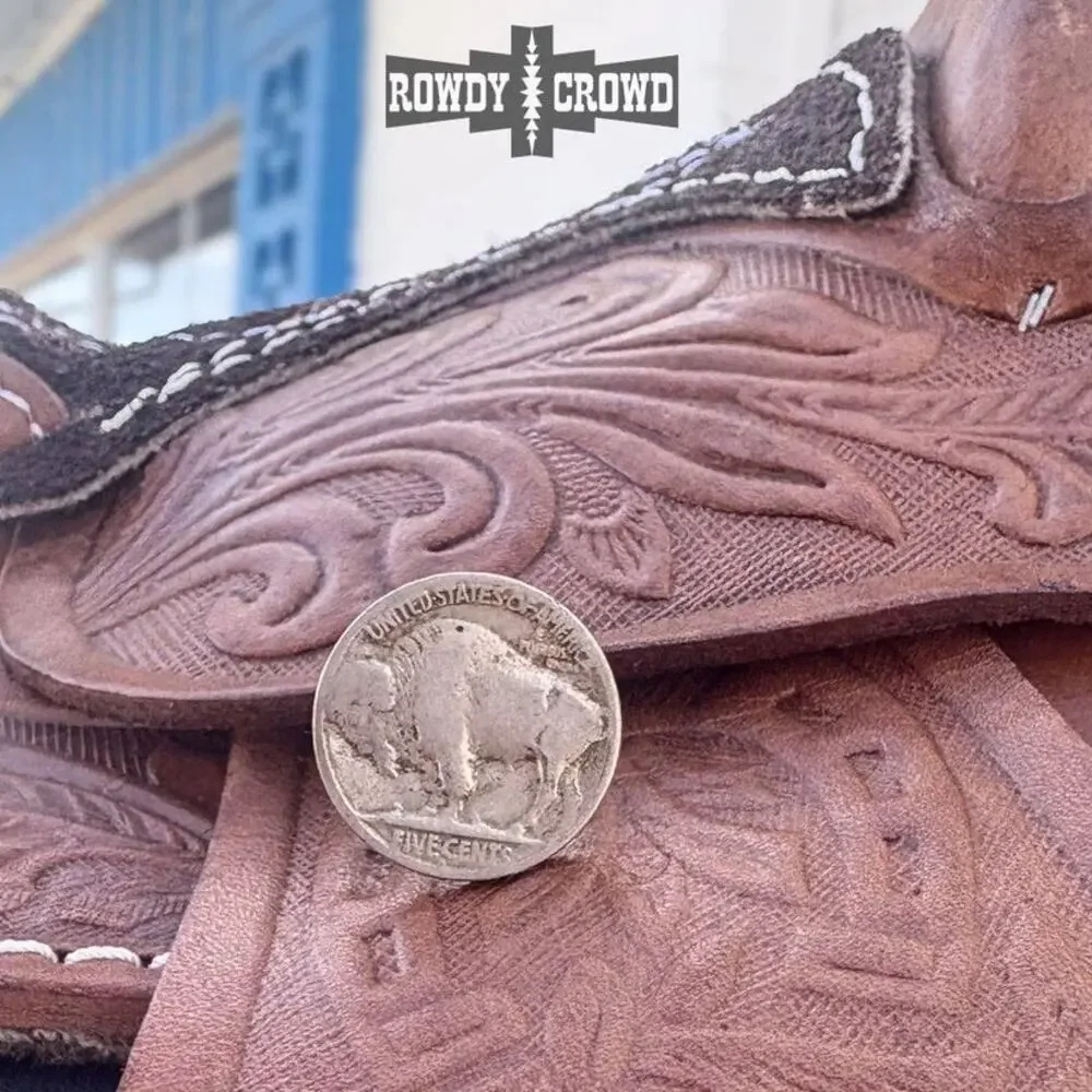 Buffalo Thunder Scarf Slide | Buffalo Nickel Wild Rag Ring